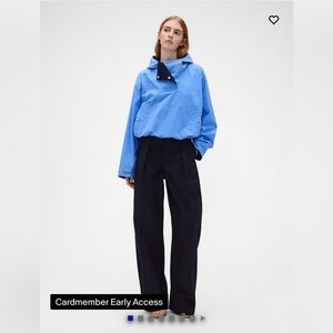 Gap x Victoria Beckham High Rise Pleated Arc Trouser